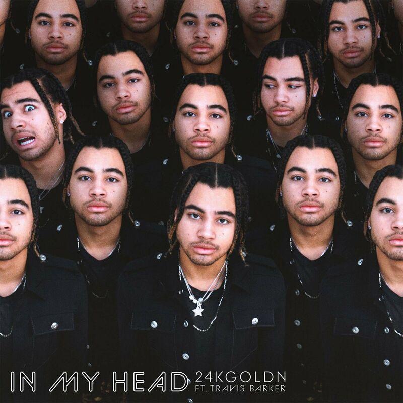 Cover voor 24kgoldn; Travis Barker In My Head